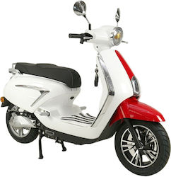 WheelnWater Ηλεκτρικό Scooter Αυτονομίας 140km Καφέ Χρώμα