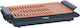 Voltz Tabletop Electric Grill Grill and Ribbed Plate 1250W 36cmx23cmcm