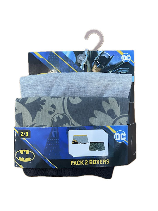 DC Set Kinder Boxershorts Gray 2Stück