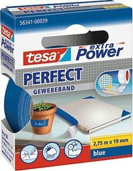 Tesa Tesa Tesa Extra Power Perfect Tape 2.75m 19mm Albastru