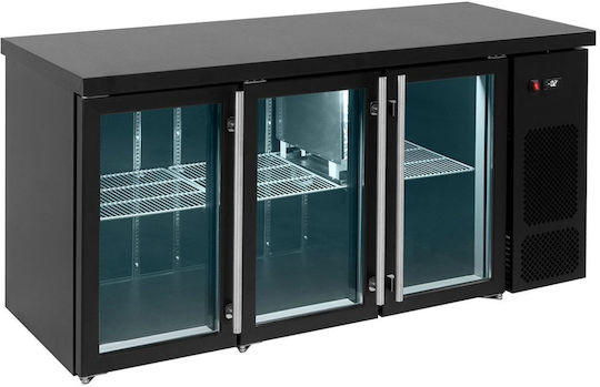 Bambas Frost Английски превод: Stainless Steel Refrigerator Counter with 3 Doors and Cooling Machine L170xW60xH85см