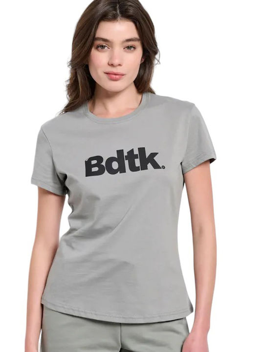 BodyTalk Γυναικείο Αθλητικό T-shirt Clay Grey