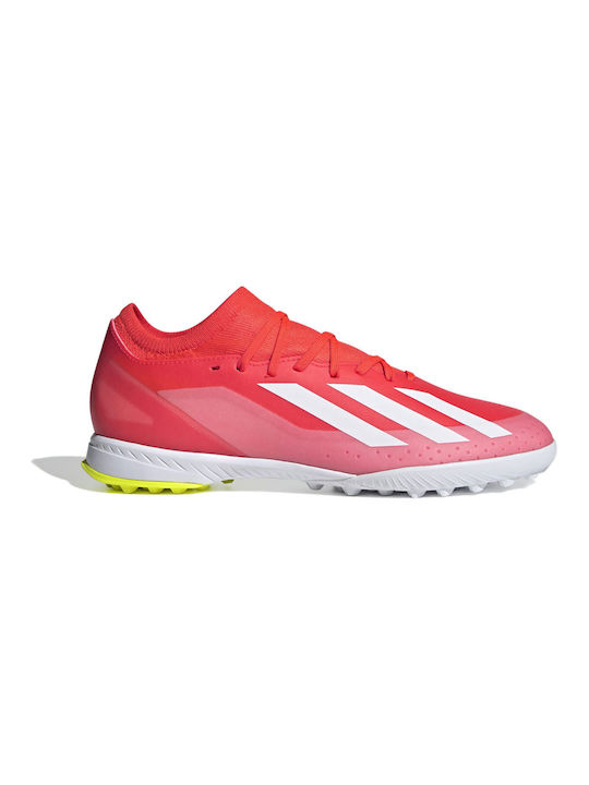 Adidas X Crazyfast League TF Ниска Футболни обувки с формовани клинове Червени