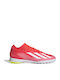 adidas X Crazyfast League Football Shoes with Molded Cleats Red