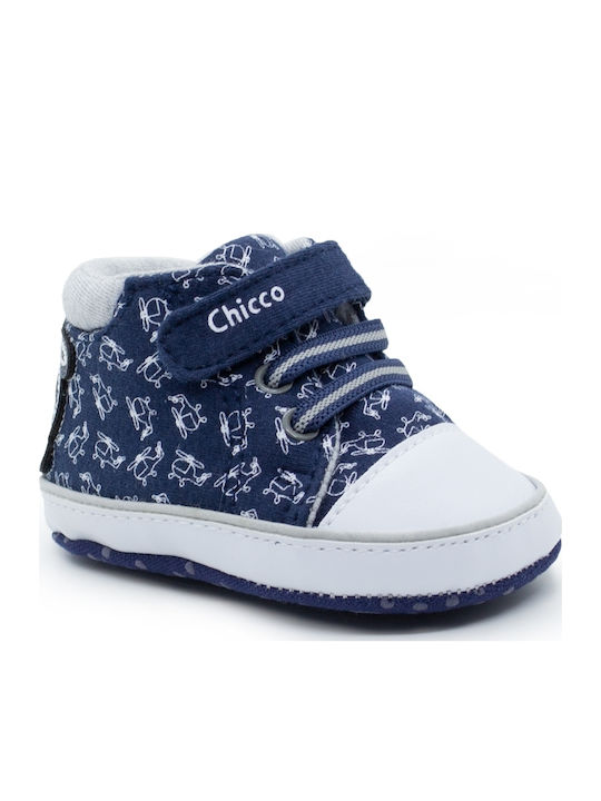 Chicco Βρεφικά Sneakers Αγκαλιάς Μπλε