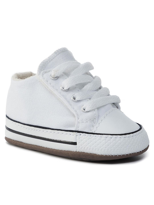 Converse Βρεφικά Παπούτσια Αγκαλιάς Λευκά