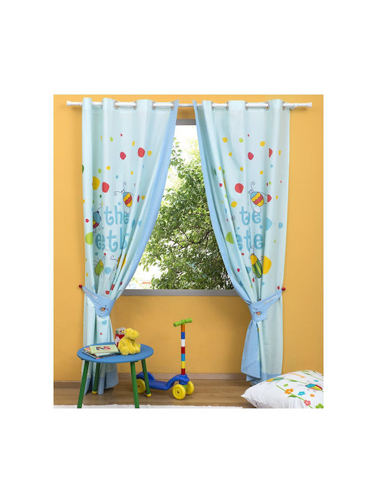 Zouzounia Kids Grommet Top Curtain Multicolour ZOU-BD-054 150x250cm