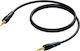 Procab Procab 3,5mm Klinkenkabel - 3,5mm Stecker Schwarz 3m CLA716/3