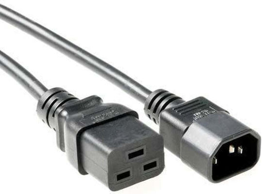 Microconnect IEC C19 / IEC C14 - IEC C19 / IEC C14 Cable 2m Μαύρο PE0191420