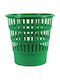 Office Products Office Plastic Waste Bin 16lt Green 31x30.8x30.8cm