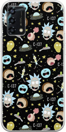 C-137 Rick And Morty Back Cover Silicone Multicolour (Oppo A94)