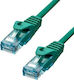 ProXtend U/UTP Cat.6a Ethernet Network Cable 15m Green 1pcs
