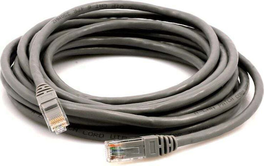 Netrack U/UTP Кат.6 (Gigabit) Мрежов Кабел Ethernet 2м Сив