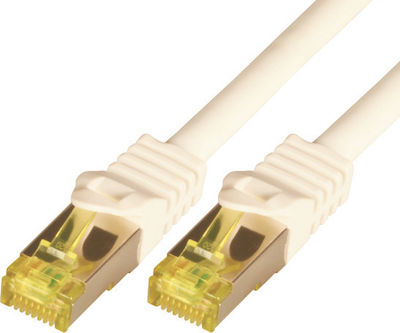 MCAB U/UTP Cat.7 Καλώδιο Δικτύου Ethernet 1m Λευκό 1τμχ