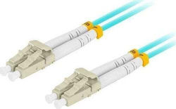 Lanberg FO-LULU-MD31-0050-TQ Οπτική Ίνα LC/UPC-SC/UPC 5m Πολύχρωμη