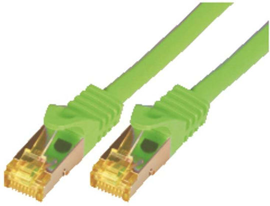 MCAB U/UTP Cat.7 (10Gbps) Network Cable Ethernet 1m Green
