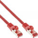 Intos Electronic S/FTP Cat.6 (Gigabit) Cablu De Rețea Ethernet 0.3m Roșu