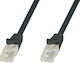Techly U/UTP Cat.5e Ethernet Network Cable 5m Black