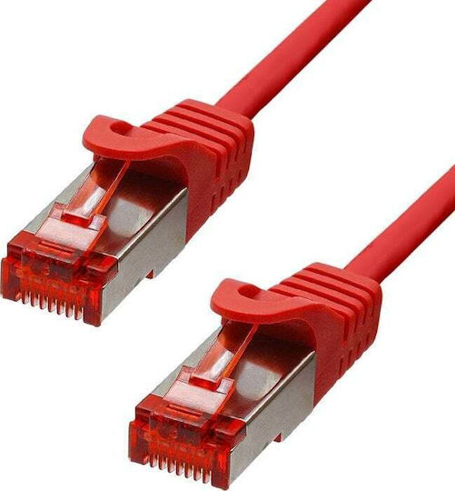 ProXtend F/UTP Cat.6 (Gigabit) Καλώδιο Δικτύου Ethernet 20m Κόκκινο