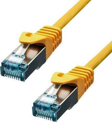 ProXtend S/FTP Kat.6a Ethernet-Netzwerkkabel 0.75m Gelb 1Stück