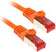 InLine S/FTP Cat.6 (Gigabit) Καλώδιο Δικτύου Ethernet 2m Πορτοκαλί