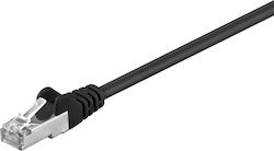 Goobay 68658 F/UTP Cat.5e Καλώδιο Ethernet 2m Μαύρο