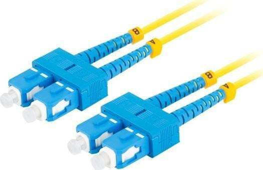 Lanberg Netzwerkkabel Optische Faser SC/UPC-SC/UPC 5m Mehrfarbig