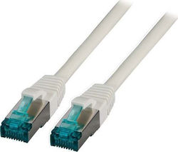 EFB MK6001.40G S/FTP Cat.6a Мрежов Кабел Ethernet 40м Сив