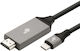 TB Print Cablu HDMI 2.0 Premium High Speed 4K 60Hz HDR HDMI De Sex Masculin - HDMI De Sex Masculin 2m Argintiu