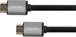Kruger & Matz KM1206 HDMI 2.0 HDMI male - HDMI male 15m Μπλε