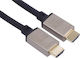 PremiumCord HDMI 2.1 Ultra High Speed 48Gbps 4K 120Hz HDR VRR Cable HDMI Male - HDMI Male 3m Black