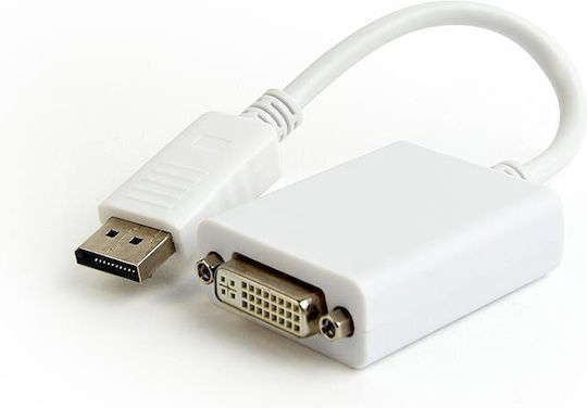 Gembird Converter DisplayPort male to DisplayPort male 1pcs A-DPM-DVIF-03-W