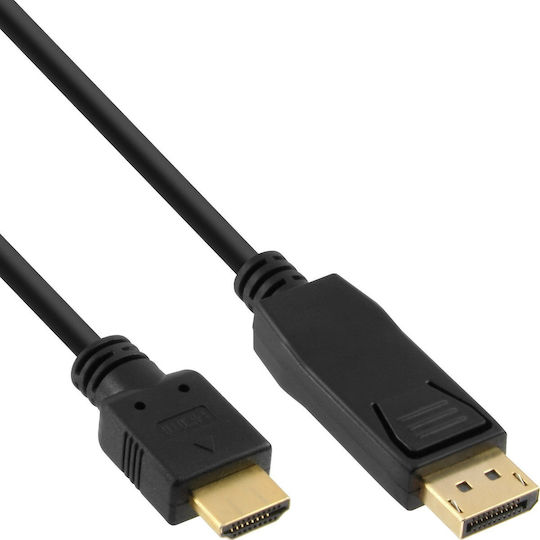 InLine Μετατροπέας DisplayPort / HDMI male σε DisplayPort / HDMI female 1τμχ 17183