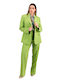 Vagias Blazer pentru femei Sacou Green