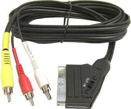 PremiumCord Μετατροπέας Scart / RCA male σε Scart / RCA female 1τμχ kjssc-2