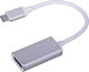 Orico USB-C / DisplayPort Männlich Zu USB-C / DisplayPort Weiblich Graue 1 Stück XC-103-SV-BP