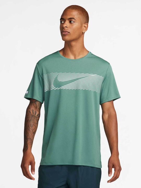 nike athlete t shirt green