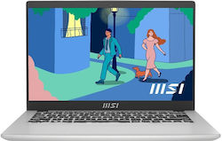 MSI Modern 14 C12M 14" FHD (i7-1255U/16GB/512GB SSD/W11 Home) Urban Silver (GR Keyboard)