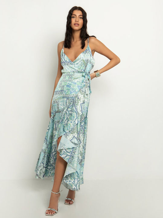 Toi&Moi Dress Wrap with Slit Embrime