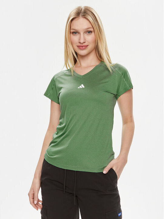 Adidas Γυναικεία Αθλητική Μπλούζα Πράσινη