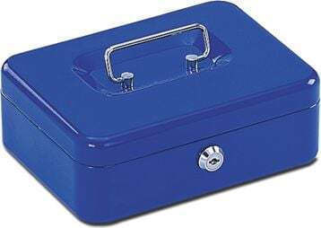 Eagle Fortress Cutie de Bani cu cheie 120-1025 Albastru
