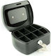 Q-Connect Kassenschrank mit Schloss WIKR-1012828 Schwarz