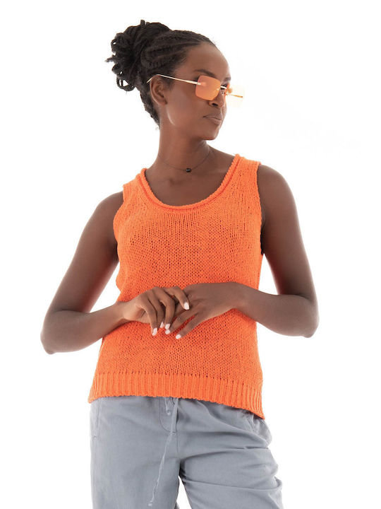 Marc O'Polo Damen Polo Bluse Orange