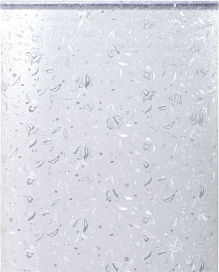 vidaXL Autocolant Afișare Decorativ Sablare cu nisip 45cm x 5m Transparent 155847 1buc