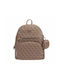 Guess Damen Tasche Rucksack Beige