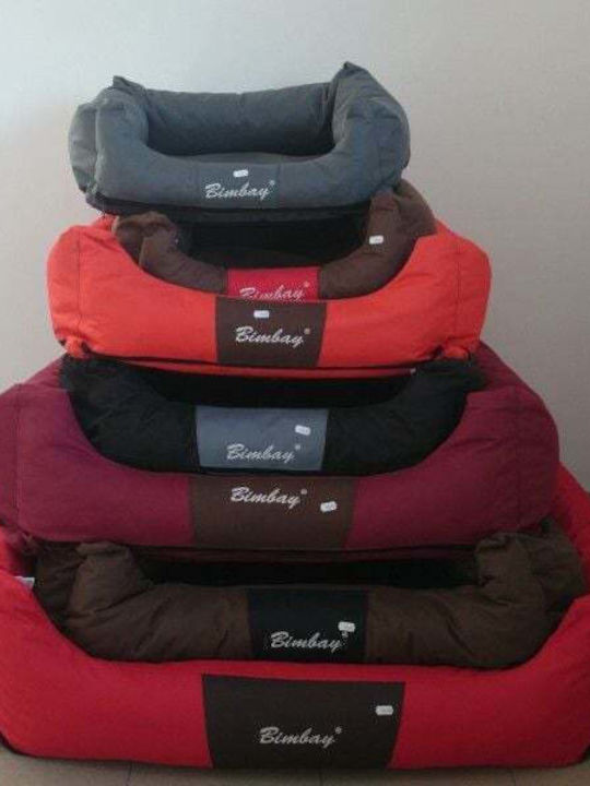 Bimbay Sofa Dog Bed Black 80x65cm