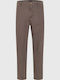 Trousers Chino in Regular Fit Brown