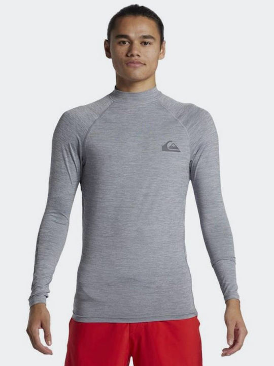 Quiksilver Everyday Men's Long Sleeve Sun Protection Shirt Gray