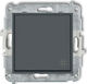 Karlik Recessed Wall Switch with Gray Frame