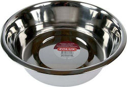 Zolux Stainless Bowls Food & Water for Dog 180ml 11cm